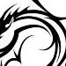 Tribal dragon design..